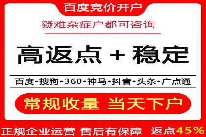 搜索开户返点案例分享：如何赚取丰厚回报